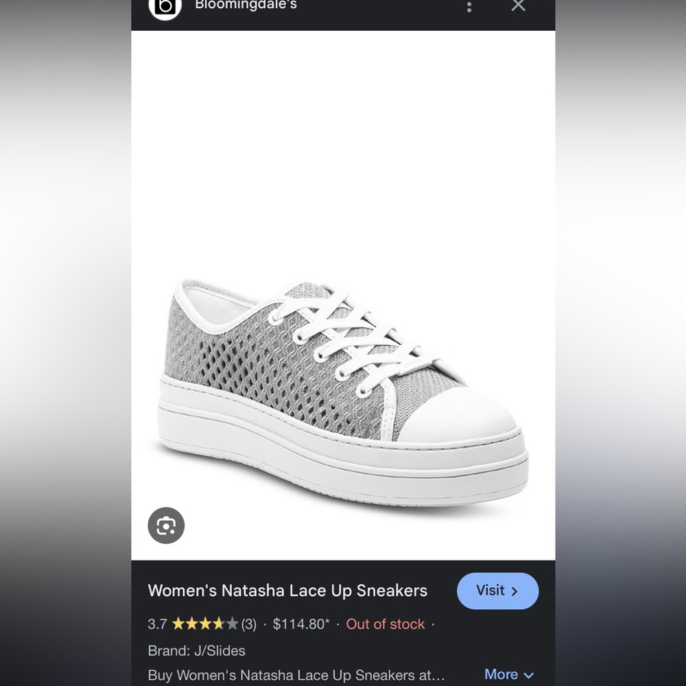 J/Slides Natasha Lace Up Sneakers